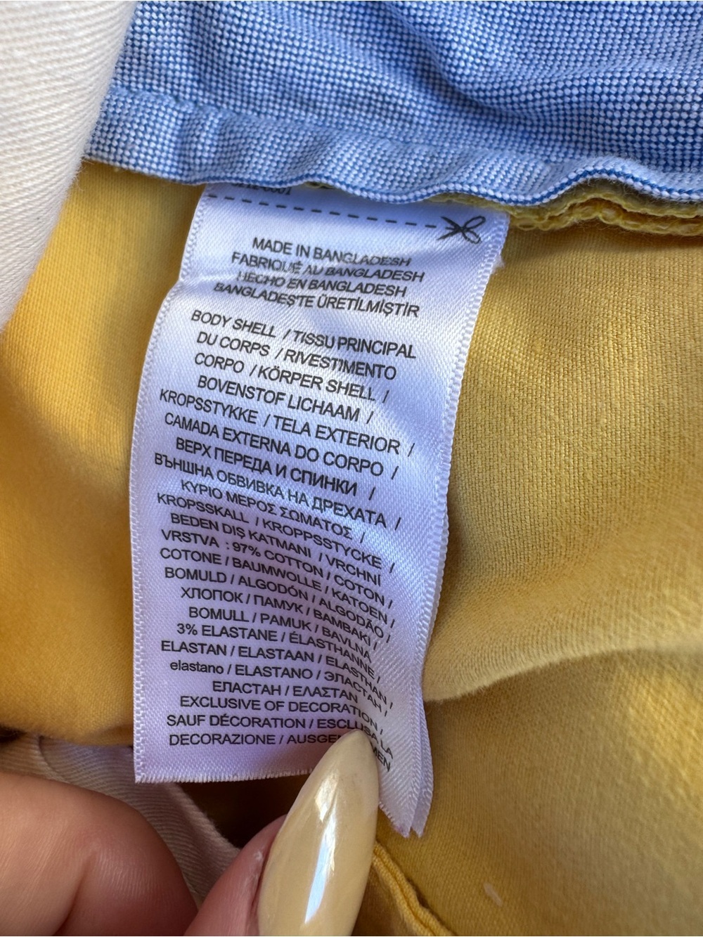 Ralph Lauren The Polo Chino Yellow 32x30 - Picture 5 of 6